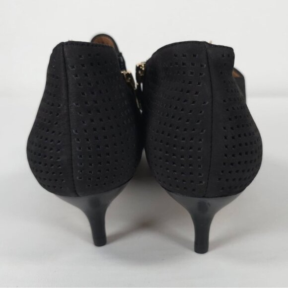 NWOB FRANCO SARTO LEATHER UPPER DEEPA2 Fashion Suede Ankle Bootie Size 9.5M - Picture 5 of 14